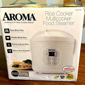 AROMA Rice Cooker Multicoomer Food Steamer